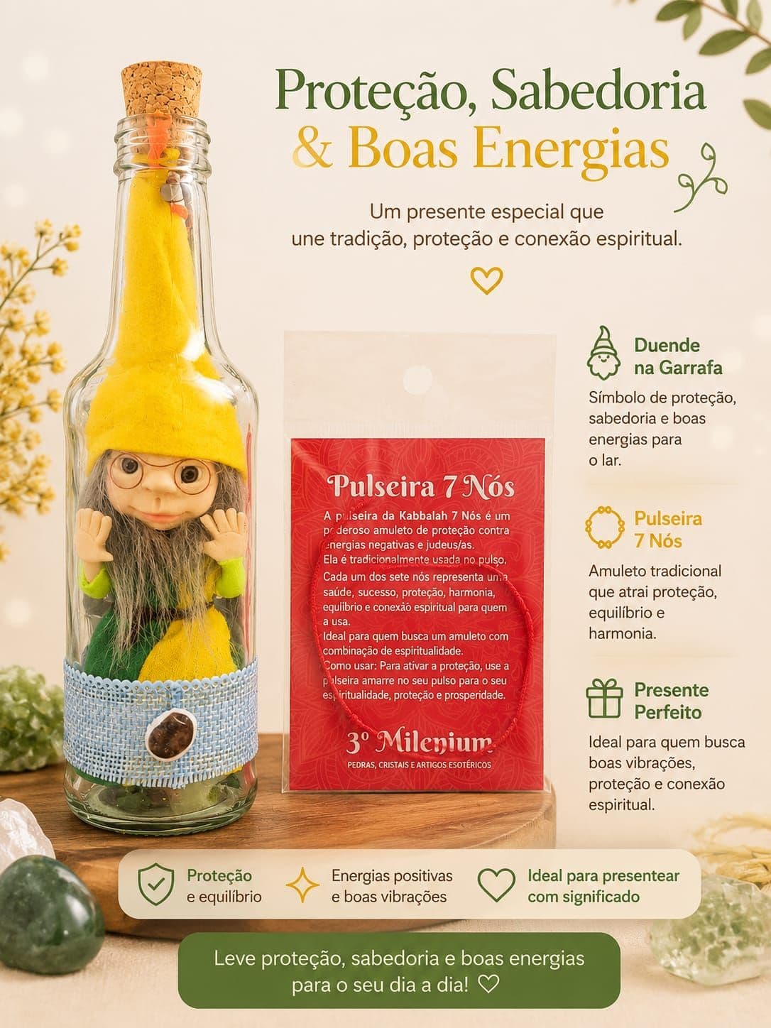 Proteção, Sabedoria e Boas Energias